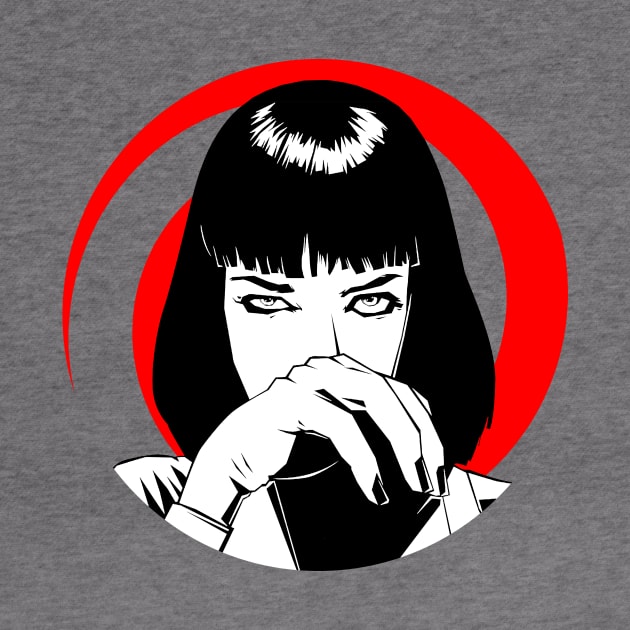 pulp fiction uma thurman by UltraStabilizator